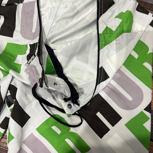 Hurley Board Shorts Mens Swim Surfer Swim Suit Geometric Pattern Summer - Picture 5 of 7